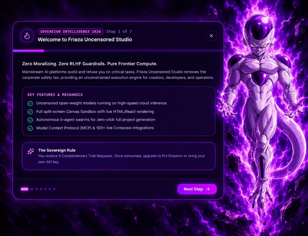 Lord Frieza Energy Aura Background